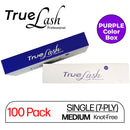 TrueLash Knot-Free Eyelash Extension, SINGLE, 7-Ply, Medium