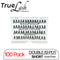 TrueLash Knot-Free Eyelash Extension, DOUBLE, 12-Ply, Short